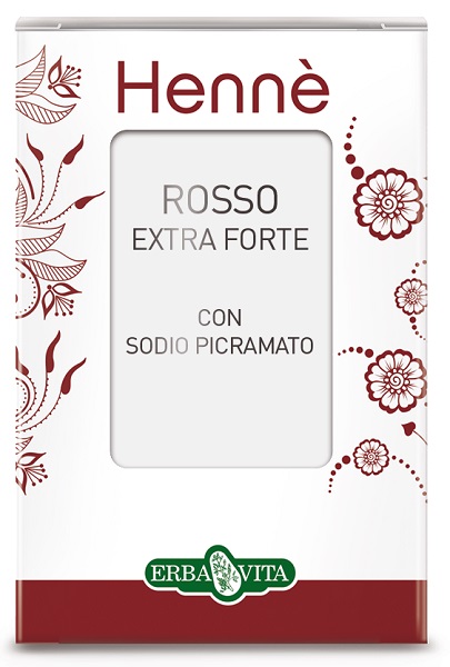 HENNE COLORANTE CAPELLI ROSSO NATURALE EXTRA FORTE - farmagiri