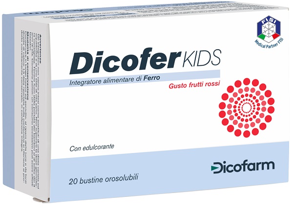 DICOFER KIDS 20 BUSTINE OROSOLUBILI - farmagiri