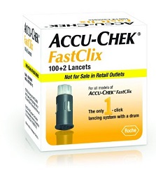 LANCETTE PUNGIDITO ACCU-CHEK FASTCLIX 100 + 2 PEZZI - farmagiri