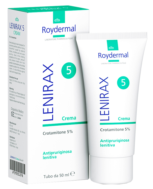 LENIRAX 5 CREMA DERMATOLOGICA CROTAMITONE 5% 50 ML - farmagiri