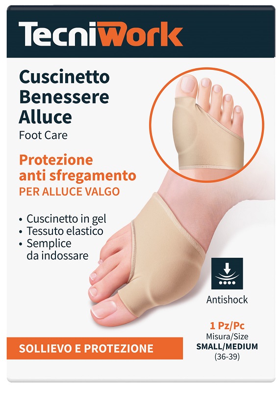BENESSERE ALLUCE CUSCINETTO SMALL/MEDIUM 1 PEZZO - farmagiri