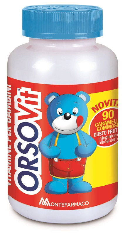 ORSOVIT CARAMELLE GOMMOSE 90 PEZZI - farmagiri