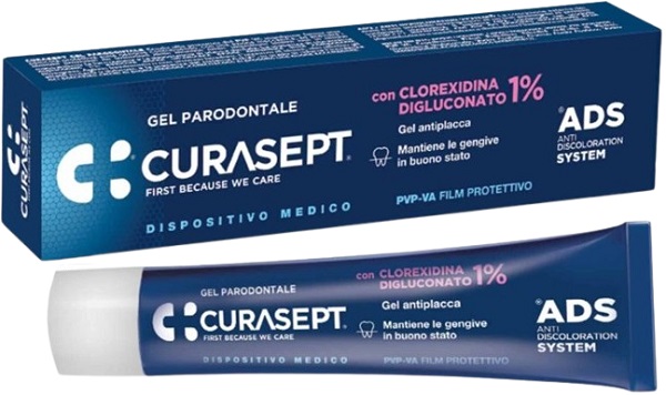 CURASEPT ADS GEL PARODONTALE CLOREXIDINA DIGLUCONATO 1% 30 ML - farmagiri