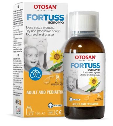 OTOSAN FORTUSS SCIROPPO GOLA 180 G - farmagiri