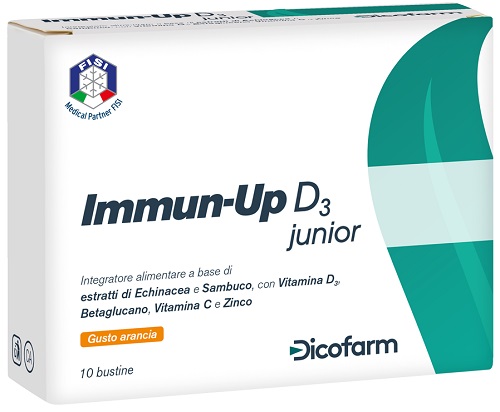 IMMUN UP D3 JUNIOR 10 BUSTINE DA 3 G - farmagiri