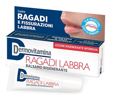 DERMOVITAMINA RAGADI LABBRA BALSAMO RIGENERANTE 8 ML - farmagiri