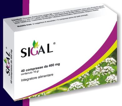 SIGAL 40 COMPRESSE 16 G - farmagiri