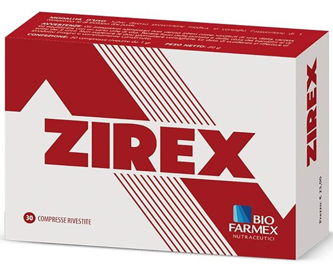 ZIREX 30 COMPRESSE RIVESTITE - farmagiri