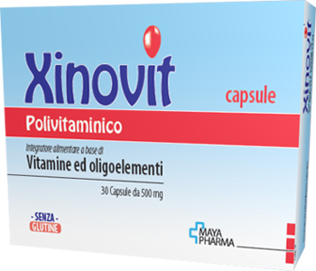XINOVIT POLIVITAMINICO 30 CAPSULE DA 500 MG - farmagiri