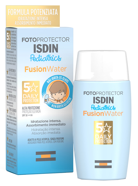 FOTOPROTECTOR PEDIATRICS FUSION WATER SPF50 - farmagiri