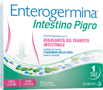 ENTEROGERMINA INTESTINO PIGRO 10 BUSTINE - farmagiri