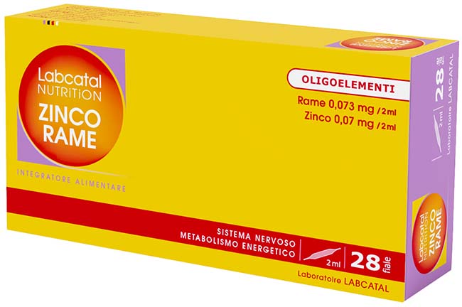 LABCATAL NUTRITION ZINCO RAME 28 FIALE 2 ML - farmagiri