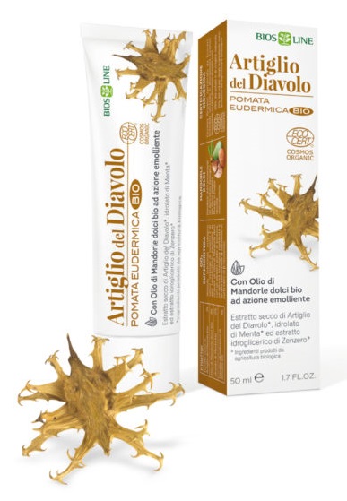 BIOSLINE ARTIGLIO DEL DIAVOLO POMATA EUDERMICA BIO CERT ECOCERT 50 ML - farmagiri