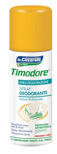 TIMODORE SPRAY DEODORANTE ALLO ZENZERO 150 ML - farmagiri