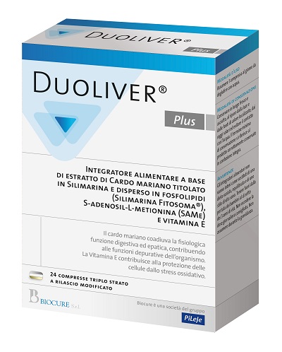 DUOLIVER PLUS 24 COMPRESSE - farmagiri