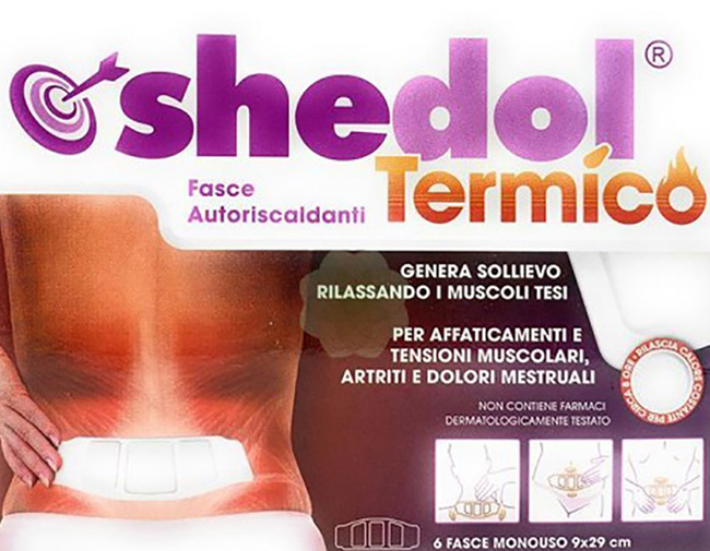 CEROTTO AUTORISCALDANTE SHEDOL TERMICO 6 PEZZI - farmagiri