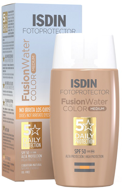FOTOPROTECTOR FUSION WATER COLOR MEDIUM 50 ML - farmagiri