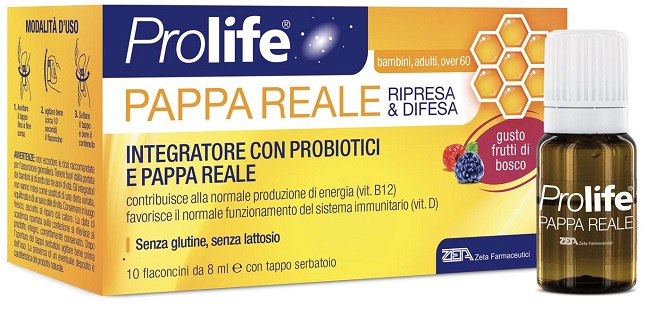 PROLIFE PAPPA REALE 10 FLACONI DA 8 ML - farmagiri