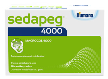 SEDAPEG 4000 20 BUSTINE MONODOSE X 10G HUMANA - farmagiri