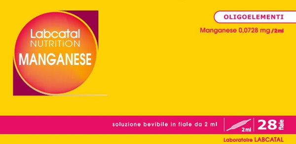 LABCATAL NUTRITION MANGANESE 28 FIALE 2 ML - farmagiri