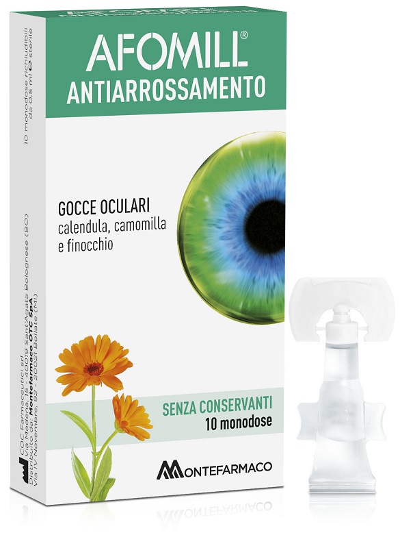 AFOMILL ANTIARROSSAMENTO SENZA CONSERVANTI 10 FIALE DA 0,5 ML - farmagiri
