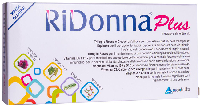 RIDONNA PLUS 30 COMPRESSE - farmagiri
