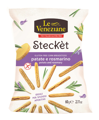 LE VENEZIANE STECKET PATATE ROSMARINO 60 G - farmagiri