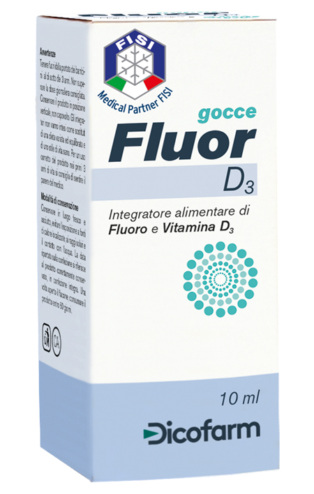 FLUOR D3 GOCCE 10 ML - farmagiri