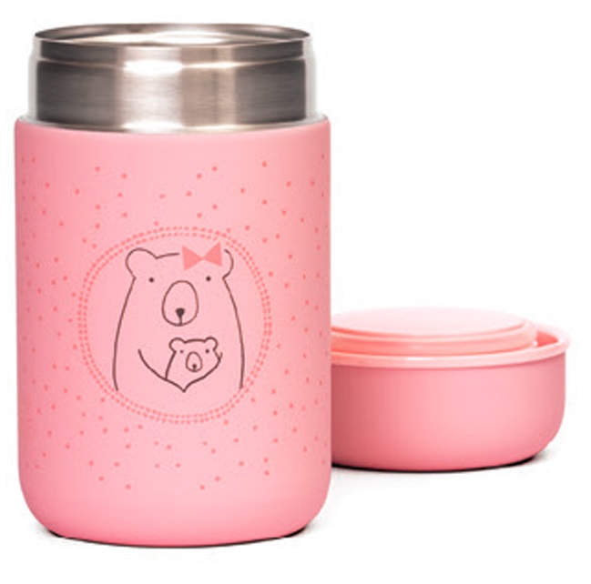 SUAVINEX DEAR CHILD PORTAPAPPA ROSA DA 400ML - farmagiri