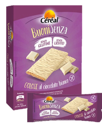 CEREAL BUONI SENZA GOLOSO CIOCCOLATO BIANCO 120 G - farmagiri