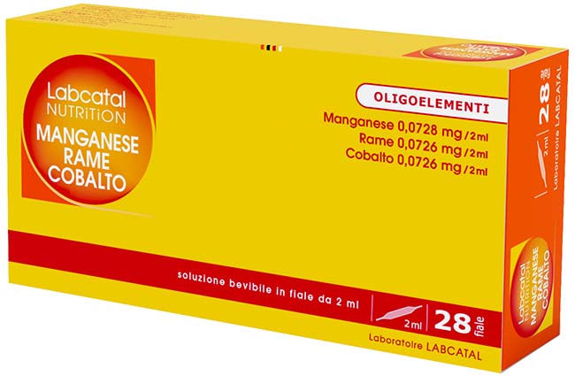 LABCATAL NUTRITION MANGANESE RAME E COBALTO 28 FIALE - farmagiri
