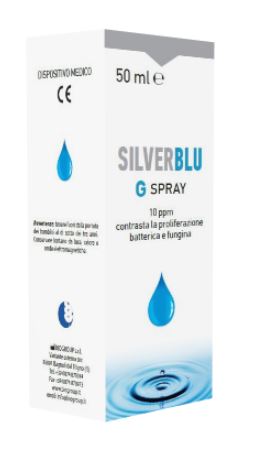 SILVER BLU G SPRAY VIA ORALE CONTRASTA LA PROLIFERAZIONE BATTERICA E FUNGINA 50 ML - farmagiri