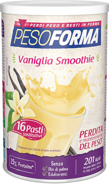 PESOFORMA VANIGLIA SMOOTHIE 436 G - farmagiri