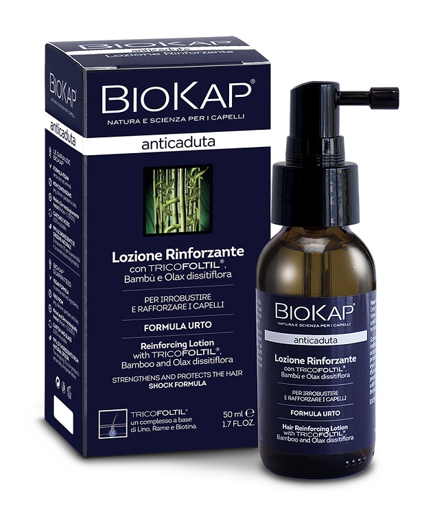 BIOKAP LOZIONE RINFORZANTE ANTICADUTA CON TRICOFOLTIL NUOVA FORMULA 50 ML - farmagiri