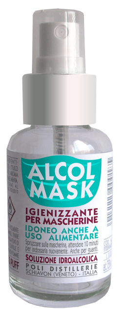 ALCOL MASK 50 ML IGIENIZZANTE MASCHERINE - farmagiri