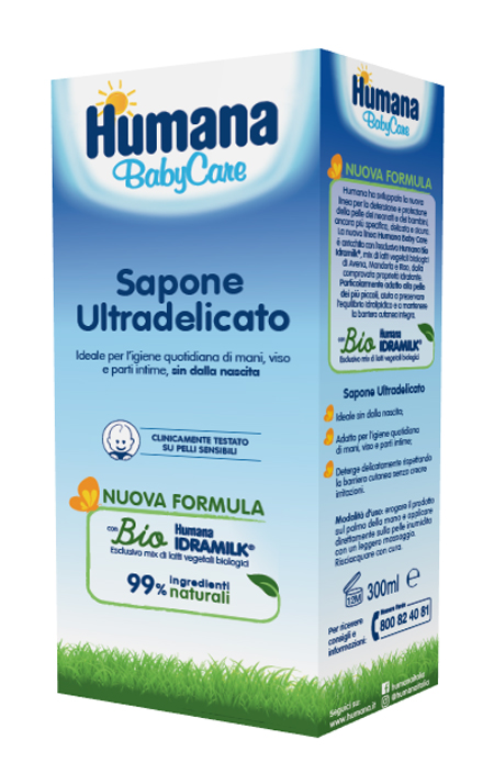 HUMANA BABY CARE SAPONE LIQUIDO 300 ML - farmagiri