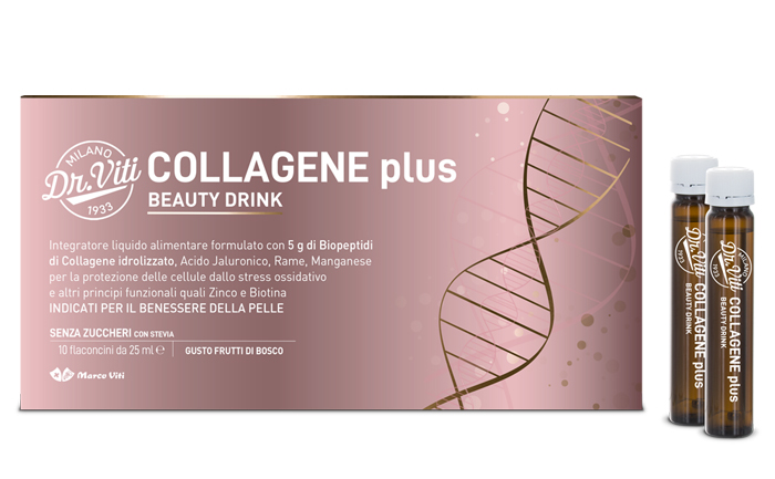 DR VITI COLLAGENE BEAUTY DRINK PLUS 250 ML - farmagiri