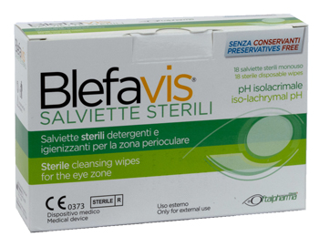 BLEFAVIS SALVIETTE STERILI 18 PEZZI - farmagiri