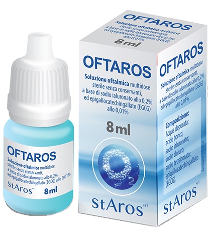 OFTAROS SOLUZIONE OFTALMICA 8 ML - farmagiri