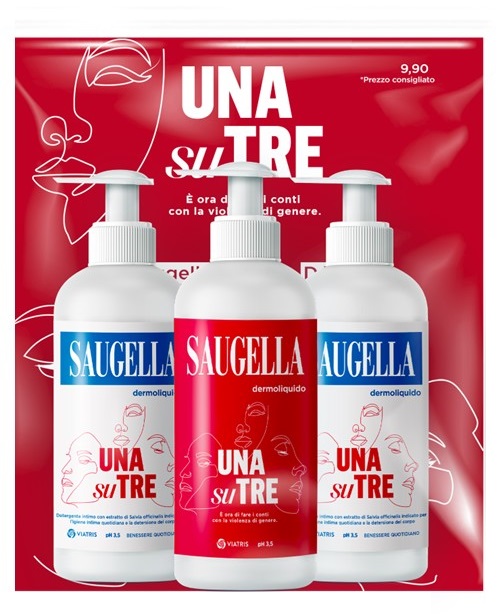 SAUGELLA 1 SU 3 BUNDLE DERMOLIQUIDO 3 X 200 ML - farmagiri