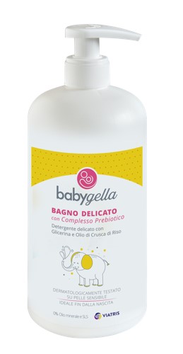 BABYGELLA PREBIOTIC BAGNO DELICATO 250 ML - farmagiri