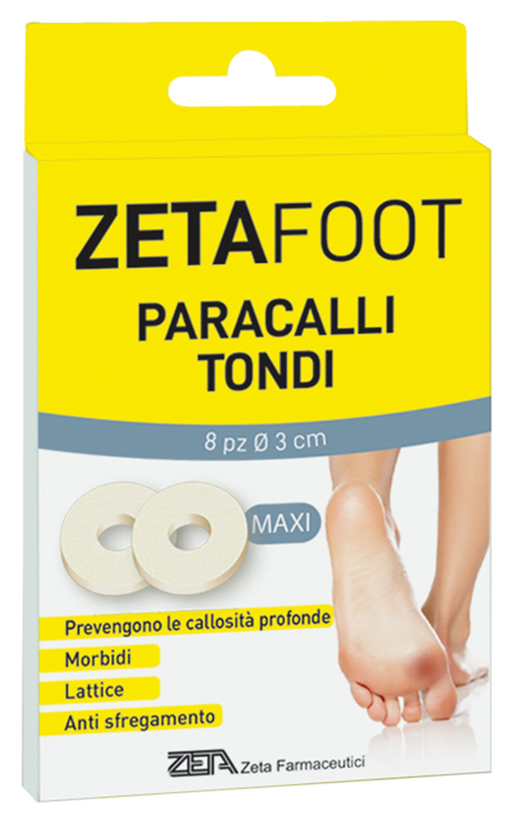 ZETAFOOT PARACALLO GRANDE TONDO LATTICE 8 PEZZI - farmagiri