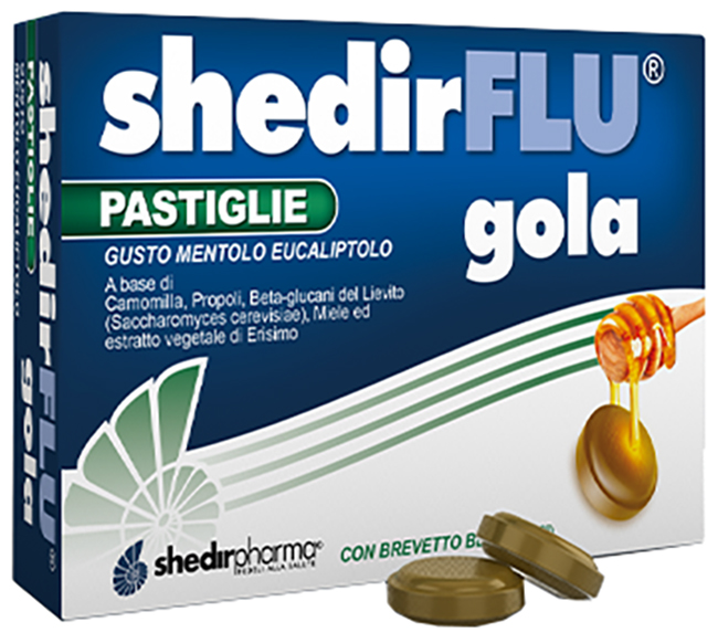SHEDIRFLU GOLA MENTOLO/EUCALIPTO 36 PASTIGLIE - farmagiri