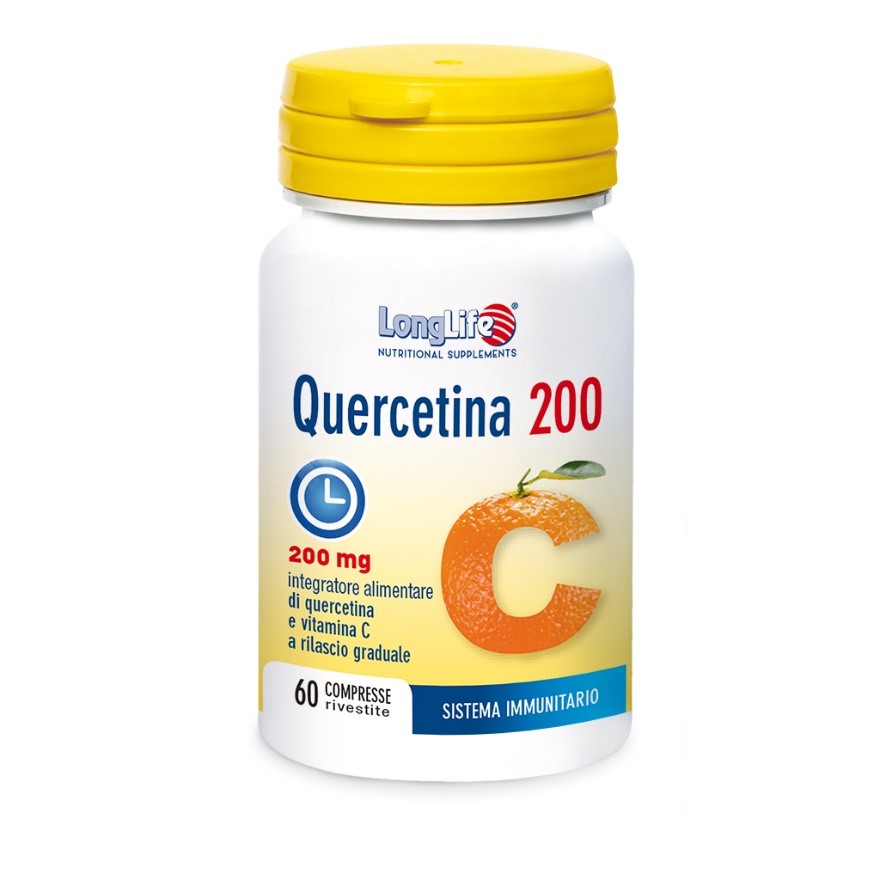 LONGLIFE QUERCETINA 200 60 COMPRESSE RIVESTITE - farmagiri