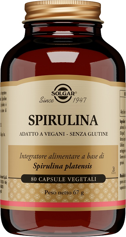 SPIRULINA 80 CAPSULE VEG - farmagiri