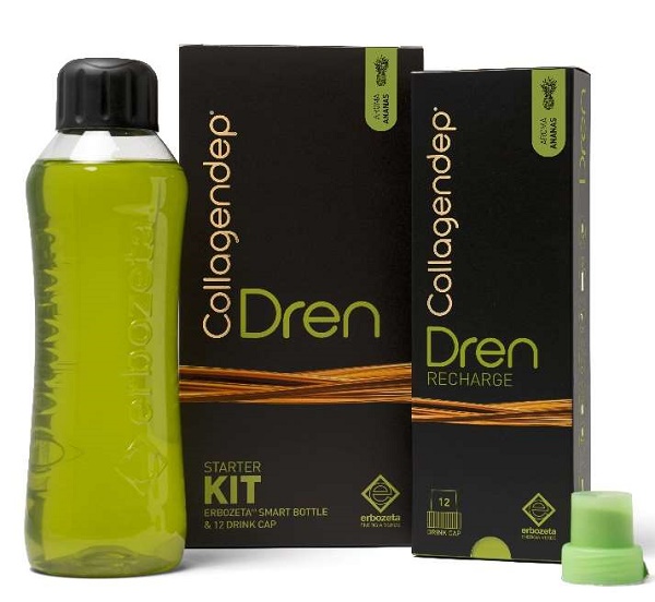 COLLAGENDEP DREN STARTER KIT 12 DRINK CAP + SMART BOTTLE - farmagiri