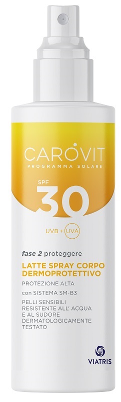 CAROVIT PROGRAMMA SOLARE LATTE CORPO SPF30 200 ML - farmagiri
