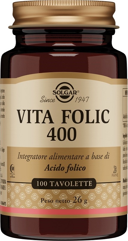 VITA FOLIC 400 100 TAVOLETTE - farmagiri