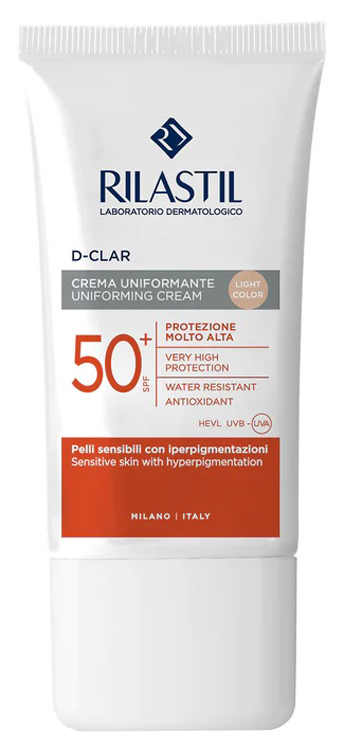 RILASTIL SUN SYSTEM D-CLAR LIGHT SPF50+ 40 ML - farmagiri