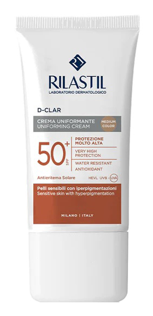 RILASTIL SUN SYSTEM D-CLAR MEDIUM SPF50+ 40 ML - farmagiri